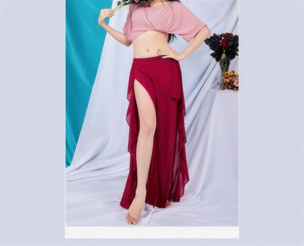 Maeve practice set in Burgundy and Pink