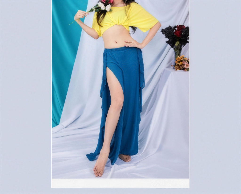Maeve practice set in Blue and Yellow