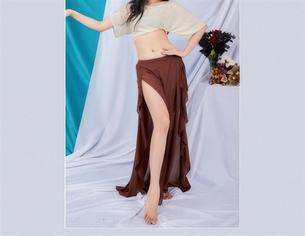 Maeve practice set in Brown and Beige