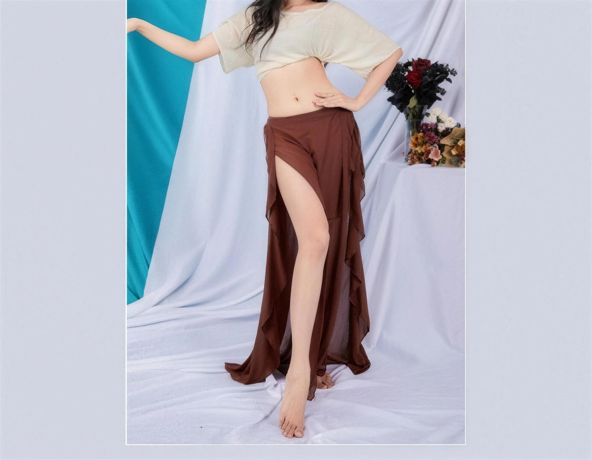 Maeve practice set in Brown and Beige