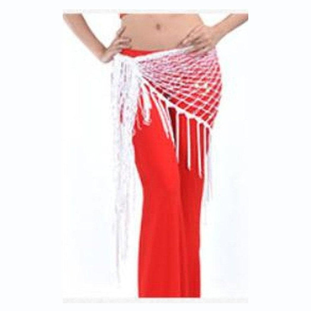 Juniper crochet hip wrap in White