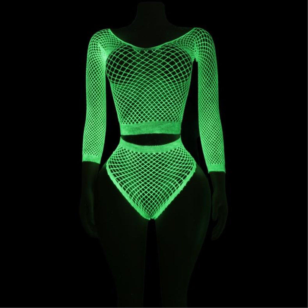 Elsie Glow Crop Top & Brief Set