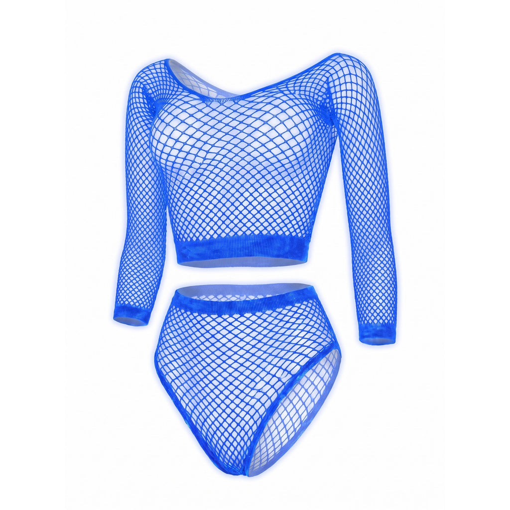 Elsie Glow Crop Top & Brief Set — studio product photo