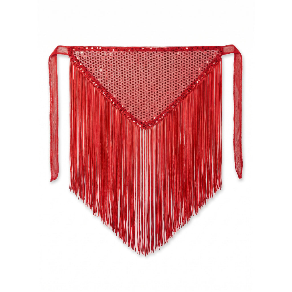 Cordelia Pearl Tassel Face Veil — studio product photo