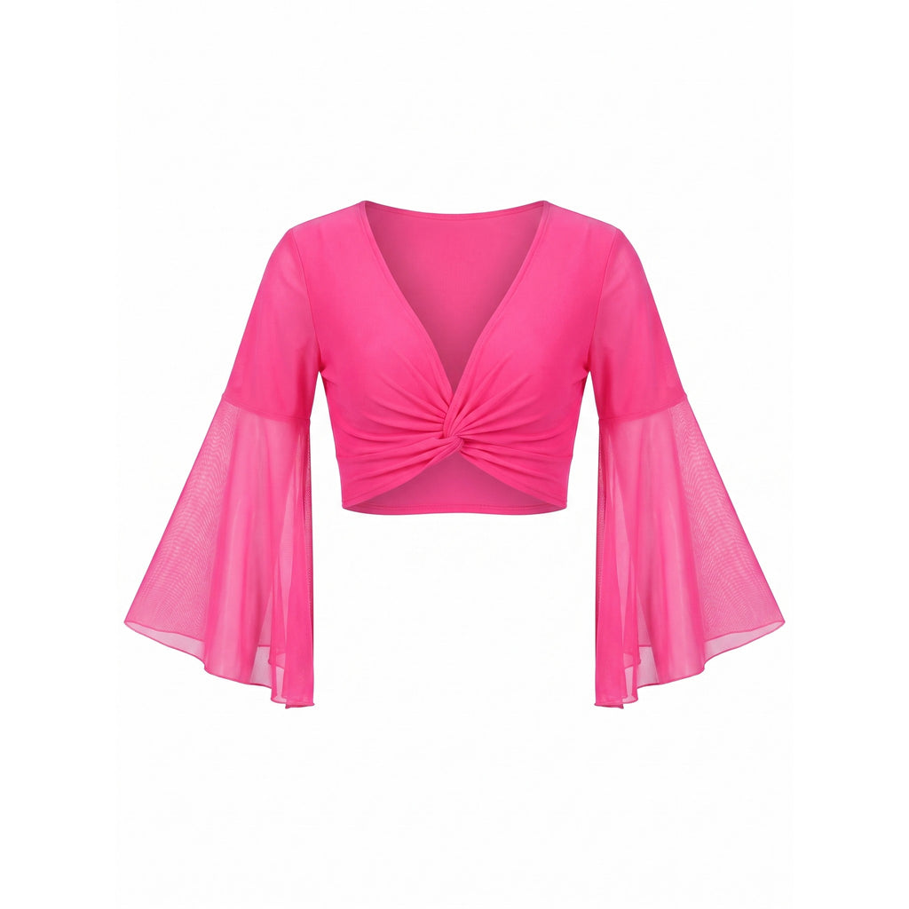 Piper Twist-Front Dance Top — studio product photo