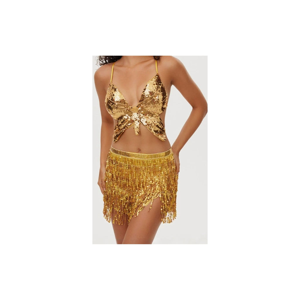 Anastasia Gold Butterfly Costume Set