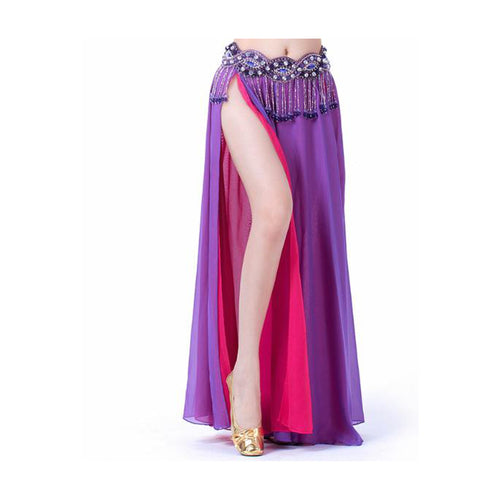 Catalina Color-Block Maxi Skirt