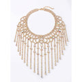 Ada Crystal Collar Necklace — studio product photo