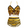 Sierra Tribal Coin Bra Set — studio product photo