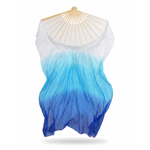 Alessia Silk Fan Veil — studio product photo