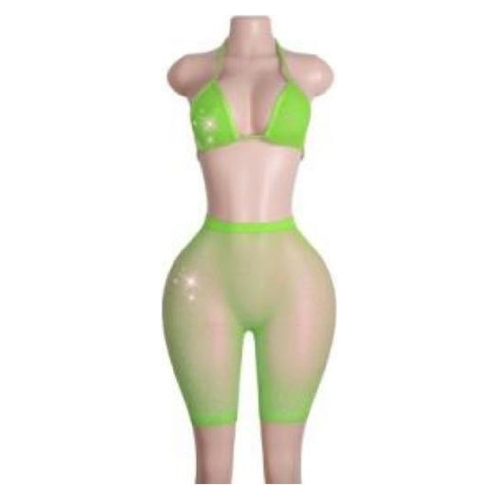 Reese festival set in Neon Green