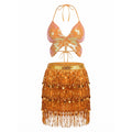 Anastasia Gold Butterfly Costume Set — studio product photo