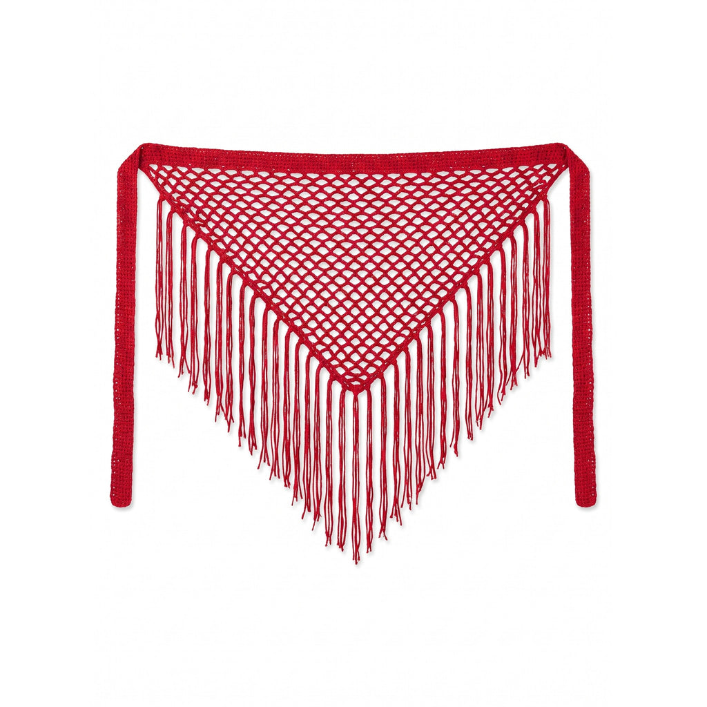 Juniper Crochet Fishnet Hip Wrap — studio product photo