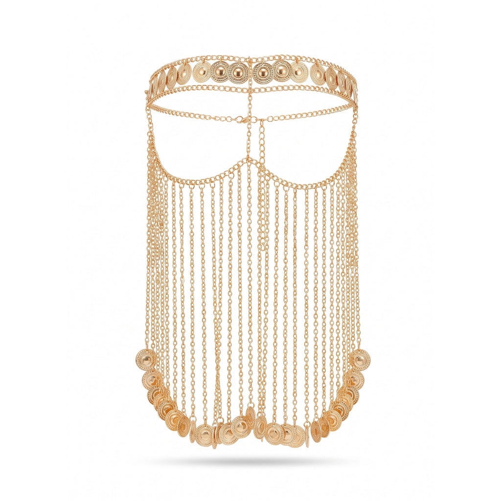 Ophelia Coin Face Veil — studio product photo