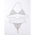 Aria Pearl & Rhinestone Body Chain — studio product photo