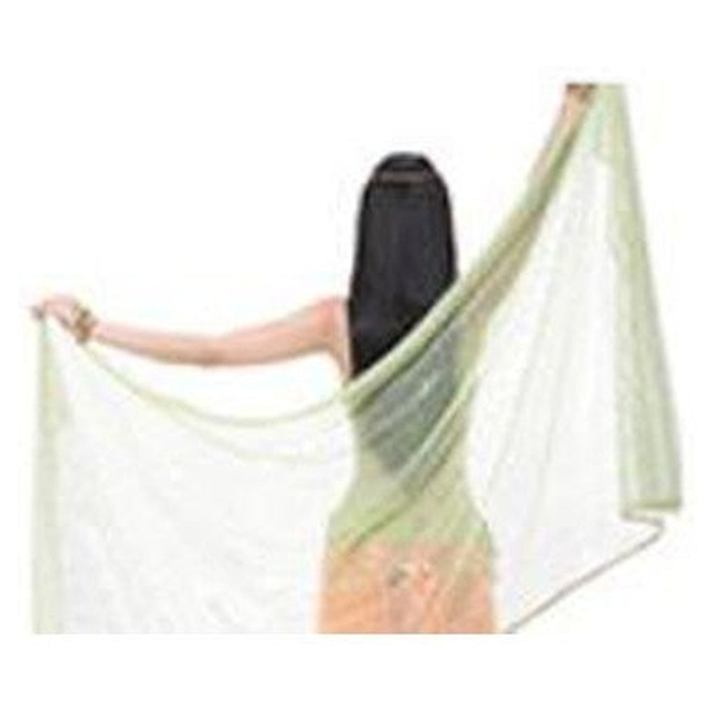 Sienna ombre veil in Light Green