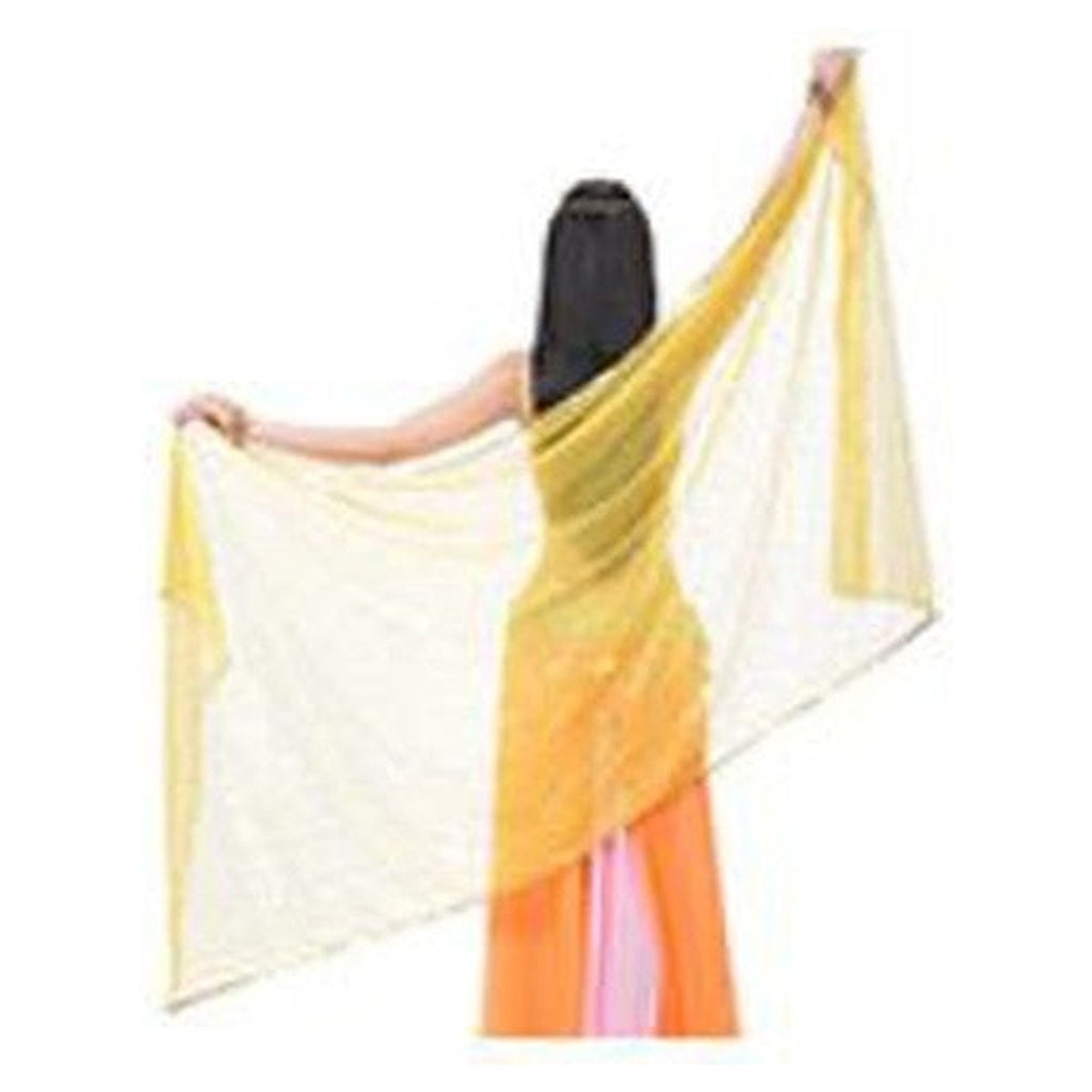 Sienna ombre veil in Yellow