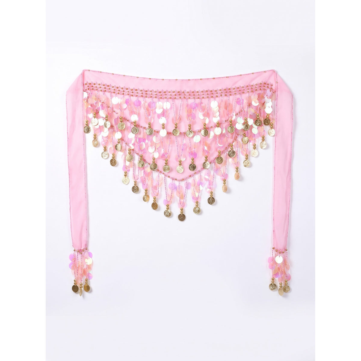 Daphne Coin Hip Scarf - studio product photo