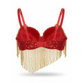 Bianca Underwired Sequin Bra — studio product photo