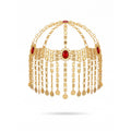 Cassandra Jewel Tassel Head Drape — studio product photo